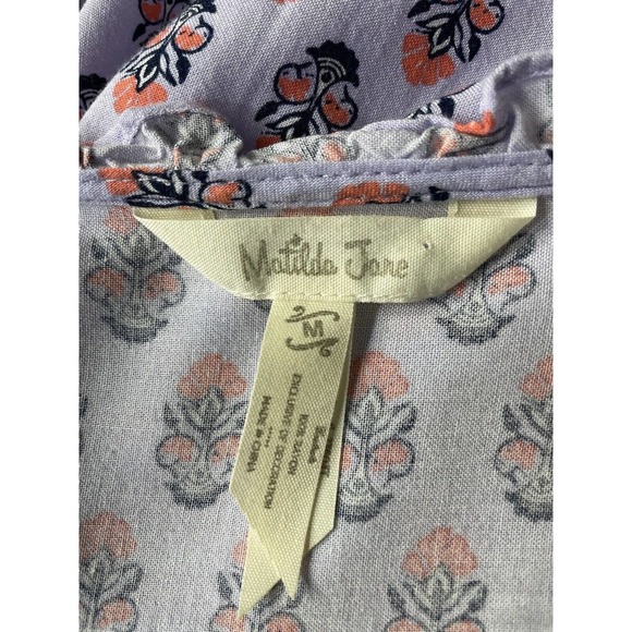 Matilda Jane Delicate Topiary Tunic Top Adventure Begins Purple Women Medium - Picture 8 of 11